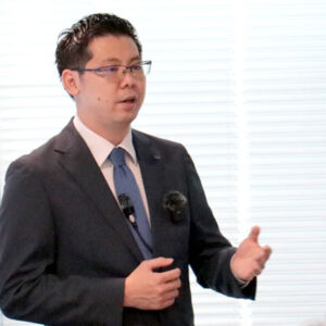 実際の講演風景